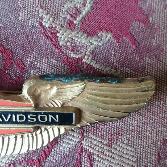 Vintage 1950's Harley Davidson Wings - Picture 7 of 8